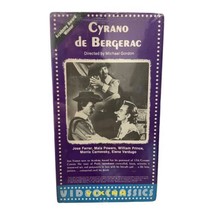 Cyrano de Bergerac VHS Original Uncut Version Starring Jose Ferrer Video Classic - £5.13 GBP