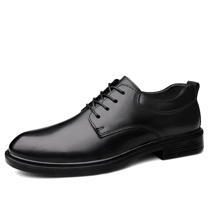 Genuine Leather Man Casual Shoes High Quality Oxfords Men Leisure Walk F... - £72.47 GBP