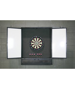 Wall Mounted Dartboard Cabinet. Vintage Industrial Bar and Game Room Games. - £1,236.13 GBP