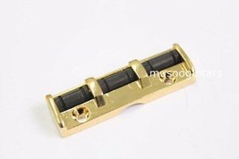 6 string metal electric guitar roller nut in gold - £6.38 GBP