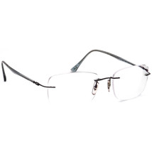Ray-Ban Eyeglasses RB 8725 1028 LightRay Sand Gunmetal Rimless Italy 52[... - £98.65 GBP