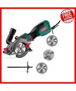 HYCHIKA 6.2A Mini Circular Saw with 3 Blades &amp; Adjustable Depth - 4-1/2” - $1,725.24 MXN