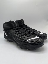 Nike Force Savage Pro 2 Football Cleats Black White AH4000-002 Men&#39;s Size 15 - £114.52 GBP