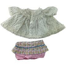 Coleco Cabbage Patch Kids Clothing Girl Doll Top and Bloomers Floral Ice... - $369.07 MXN