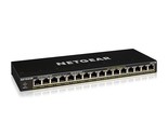 16-Port Gigabit Ethernet Unmanaged Poe+ Switch (Gs316P) - With 16 X Poe+... - $251.99