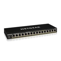 16-Port Gigabit Ethernet Unmanaged Poe+ Switch (Gs316P) - With 16 X Poe+... - $251.99