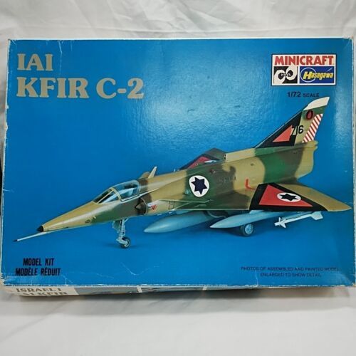IAI KFIR C-2 1/72 Scale Minicraft Hasegawa Model Kit - $24.74