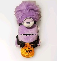 Despicable Me 22&quot; Evil Minion Halloween Greeter Plush One Eye Standing Pumpkin - £28.21 GBP