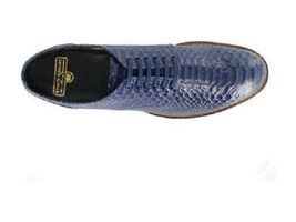 Stacy Adams Madison Anaconda Leather Men's Shoes Blue 00055-400 image 3