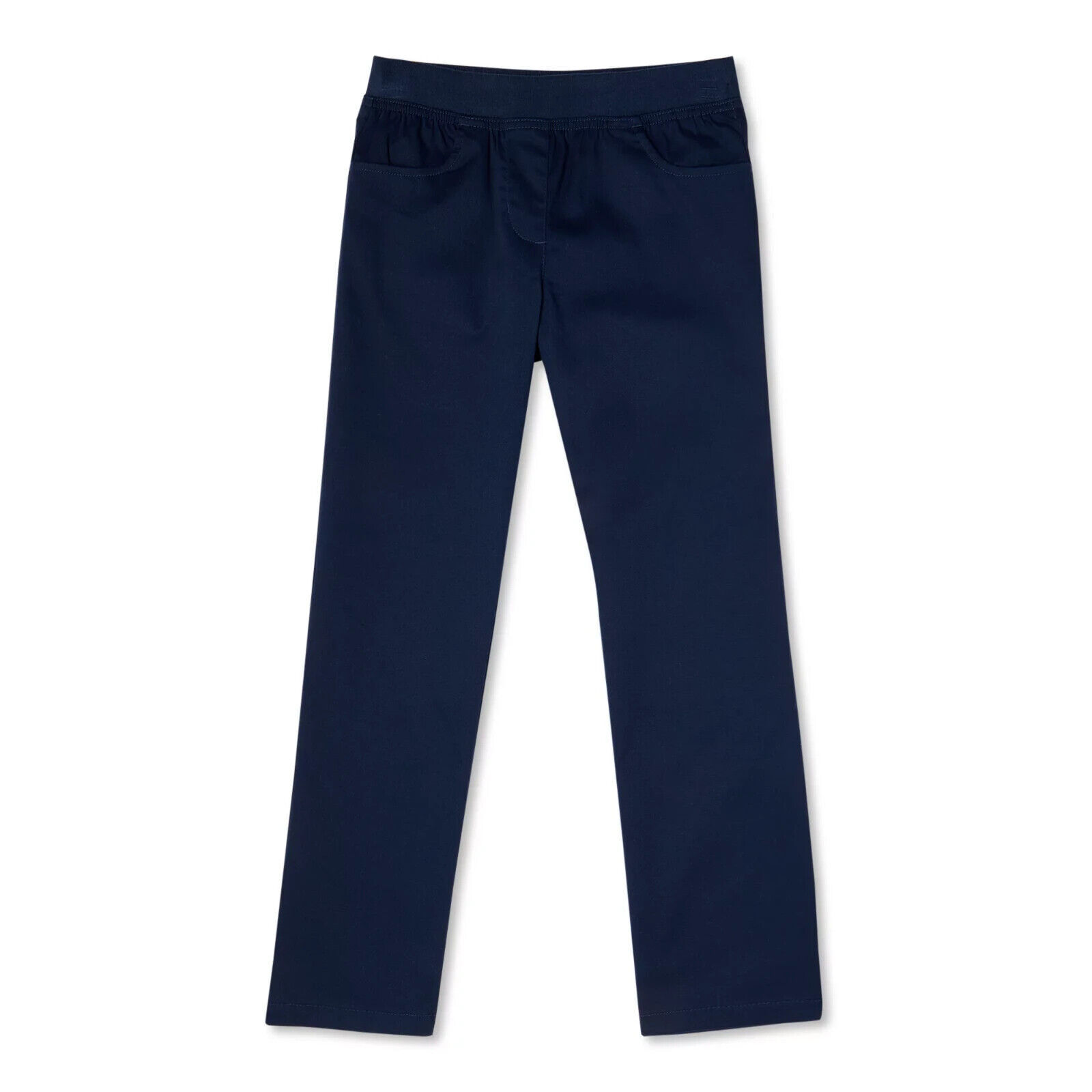 Wonder Nation Girls School Uniform Stretch Twill Pull-On Pants Blue - Size 16 - $14.99