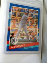 Ken Griffey Jr. Mariners 1991 Donruss Baseball Card #77 Hall Of Famer Free Ship - £6.06 GBP