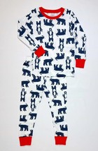 Carter&#39;s Toddler Boy&#39;s Cotton Pajama Set, Christmas Bear, Size 2T - $10.29