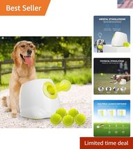 Automatic Dog Ball Launcher for Medium to Large Dogs, Interactive Dog Ba... - $210.71