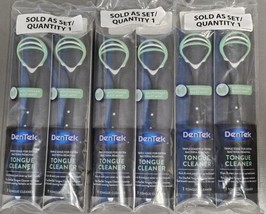 DenTek Tongue Cleaner, Fresh Mint, Removes Odors, Helps Fight Bad Breath... - £12.65 GBP