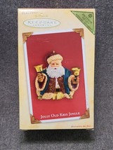 Hallmark Keepsake Ornament 2004 Jolly Old Kris Kringle Jingle Santa Christmas - £6.77 GBP