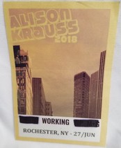 ALISON KRAUSS - 2018 ORIGINAL CONCERT TOUR CLOTH BACKSTAGE PASS ***LAST ... - £7.47 GBP