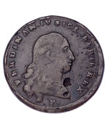 1799 Naples Kingdom, Bourbon Rule, 4 Tornesi Very Fine KM #227 - $1,211.84 CAD