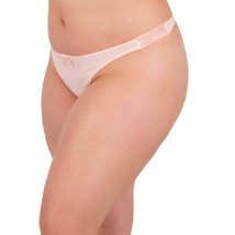 Undersummers Lux Cotton Thong Iced Rose - $473.86 MXN