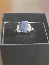 Womens Sterling Silver 4.00 CTW size 7 Ring - New - $170.57