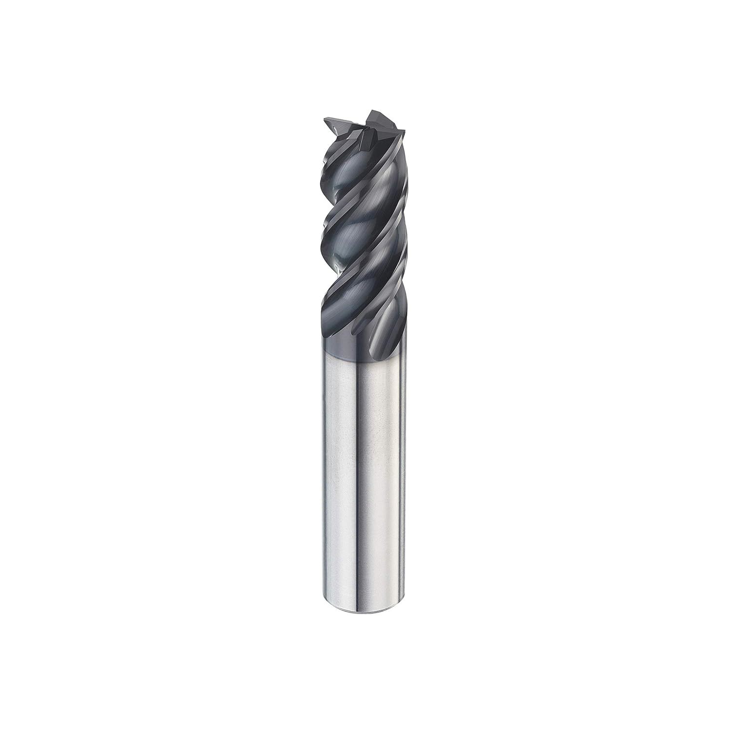 Speed Tiger Carbide Square End Mill - 4 Flute - Ipve1/4 4 (1 Piece, 1/4&quot;) - - $42.98