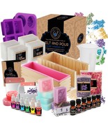 CraftZee Large Deluxe Soap Making Kit All in One Soap Making Supplies wi... - $230.52 CAD