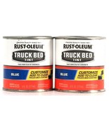 2 Cans Rust-Oleum 6 Oz Truck Bed Tint Blue Customize Add To Clear Coating - $33.99
