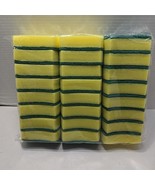 Lot of 24 pcs Sponge Scrubber Scrub Scourer Wash Clean Dish Pads - $235.97 MXN