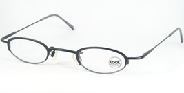 Vintage Look Occhiali 1715 1797 Matt Black /SILVER-GREY Eyeglasses 38-25-135mm - $59.90