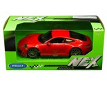 2019 Porsche 911 992 Carrera 4S 4  1/24 Scale Diecast Model Welly Red Wi... - $34.64