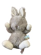 Bunnies by the Bay 6” Pastel Gray Bunny Rabbit Mini Plush Stuffed Animal... - £7.12 GBP