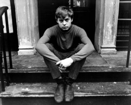 Hywel Bennett sits on steps outside house 1966 The Family Way 8x10 inch photo - $10.99