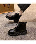 Round-Toe Lace-Up Martin boots - €26,04 EUR