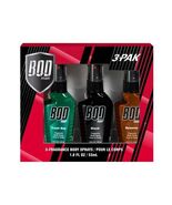 BOD Man Body Spray 3 Piece Gift Set: Black, Fresh Guy, Reserve - $404.33 MXN