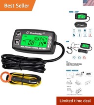 Professional RPM and Temp Monitor with Total Hour Tracking - Engine Safe... - $40.50