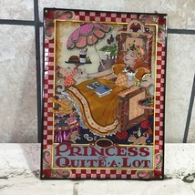 Mary Engelbreit Suncatcher Stained Glass Princess Of Quite A Lot Vintage Flaw - £55.38 GBP