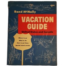 Vintage 1955 Rand McNally Vacation Guide US and Canada Atlas - £22.22 GBP