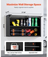 VEVOR Metal Wall Cabinet 240 lbs Load Garage Wall Cabinet with Up-Flip Door - $147.99