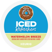 ORIGINAL DONUT SHOP WATERMELON BREEZE  ICED REFRESHERS KCUPS 10CT - $17.62