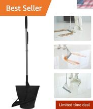 Patented Quad-Blade Silicone Broom &amp; Dustpan - Effortless All-Surface Cl... - $110.92