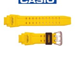 Genuine CASIO Watch Band Strap GA-1000-9B Original Yellow Rubber - £31.65 GBP