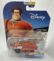Hot Wheels Disney Character Car Wreck-It Ralph 1:64 Mattel 4/6 Series 6 NEW - $12.86