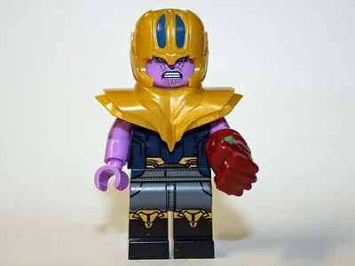 PWS Thanos Avengers Infinity War End Game Red Glove Minifigure Bricks - $9.17