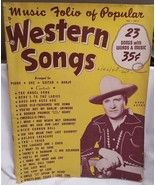 GENE AUTRY - VINTAGE ORIGINAL 1948 SONG FOLIO / SOUVENIR PROGRAM - VG CO... - $372.81 MXN