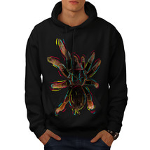 Wellcoda Rainbow Tarantula Mens Hoodie, Color Casual Hooded Sweatshirt - £25.79 GBP+