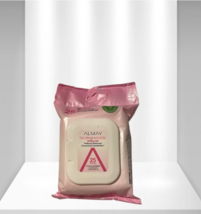 New Almay Biodegradable Longwear Make Up Remover Cl EAN Sing Towlettes 25 Wipes - £11.94 GBP