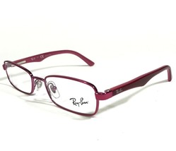 Ray-Ban RB1027 4007 Kids Eyeglasses Frames Pink Rectangular Full Rim 45-... - £25.60 GBP