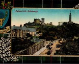Clan Mackenzie Tartan Calton Hill Edinburgh Scotland UNP Unused DB Postc... - $8.86