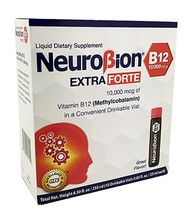 Neurobion Extra Forte B12 10,000 mcg Vials Extreme Powerful B12 - 10 Vials - £23.87 GBP