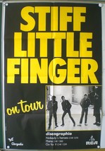 Stiff Little Fingers &quot; On Tour &quot; – Original Poster - Very Rare – 1980 - £113.69 GBP