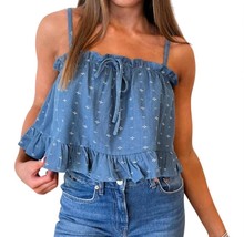 Day + Moon Rodeo Time Tank Top Size L - $391.34 MXN